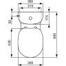 Крышка-сиденье IDEAL STANDARD Connect E712701